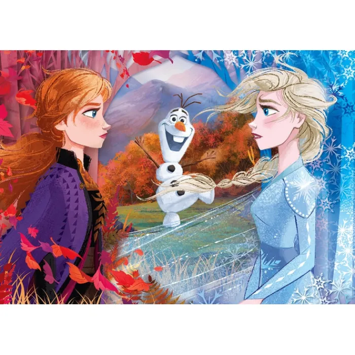 Clementoni Cartes|Personnages Disney|Disney Frozen 2 - 60 pièces