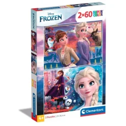 Clementoni Cartes|Personnages Disney|Disney Frozen 2 - 60 pièces