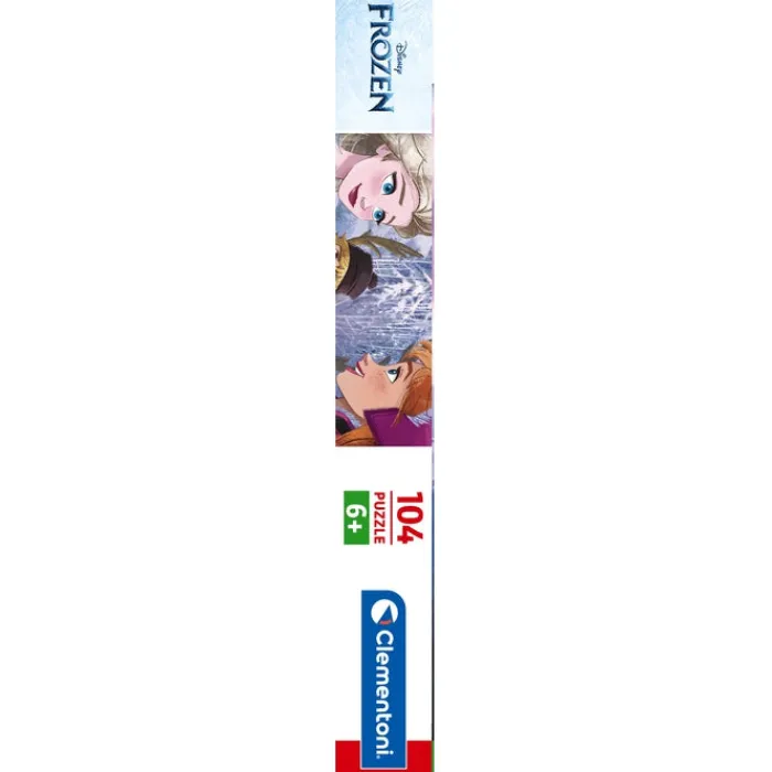 Clementoni Cartes|Personnages Disney|Disney Frozen - 104 pièces