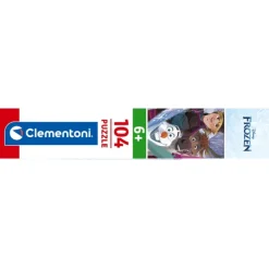 Clementoni Cartes|Personnages Disney|Disney Frozen - 104 pièces