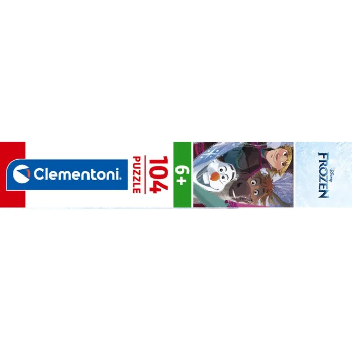 Clementoni Cartes|Personnages Disney|Disney Frozen - 104 pièces
