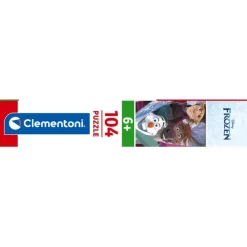 Clementoni Cartes|Personnages Disney|Disney Frozen - 104 pièces