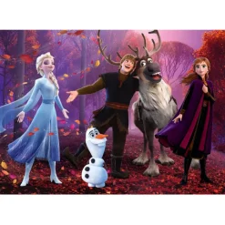 Clementoni Cartes|Princesses Disney|Disney Frozen - 104 pièces