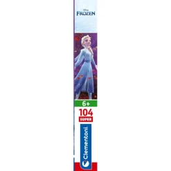Clementoni Cartes|Princesses Disney|Disney Frozen - 104 pièces