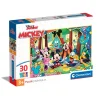 Clementoni Cartes|Personnages Disney|Disney Mickey - 30 pièces