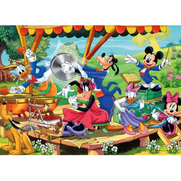 Clementoni Cartes|Personnages Disney|Disney Mickey and friends - 24 pièces