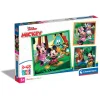 Clementoni Personnages Disney|Cartes|Disney Mickey and Friends - 3x48 pièces