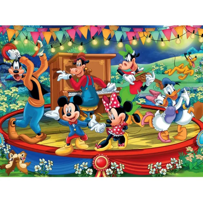 Clementoni Cartes|Personnages Disney|Disney Mickey and Friends - 2x60 pièces