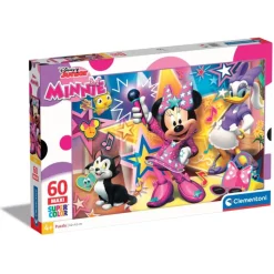 Clementoni Cartes|Personnages Disney|Disney Minnie - 60 pièces