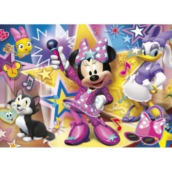 Clementoni Cartes|Personnages Disney|Disney Minnie - 60 pièces