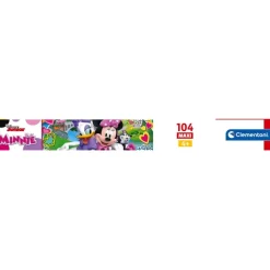 Clementoni Cartes|Personnages Disney|Disney Minnie - 104 pièces