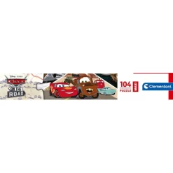 Clementoni Cartes|Personnages Disney|Disney Pixar Cars On The Road - 104 pièces