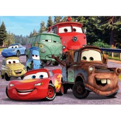 Clementoni Cartes|Personnages Disney|Disney Pixar Cars On The Road - 24 pièces