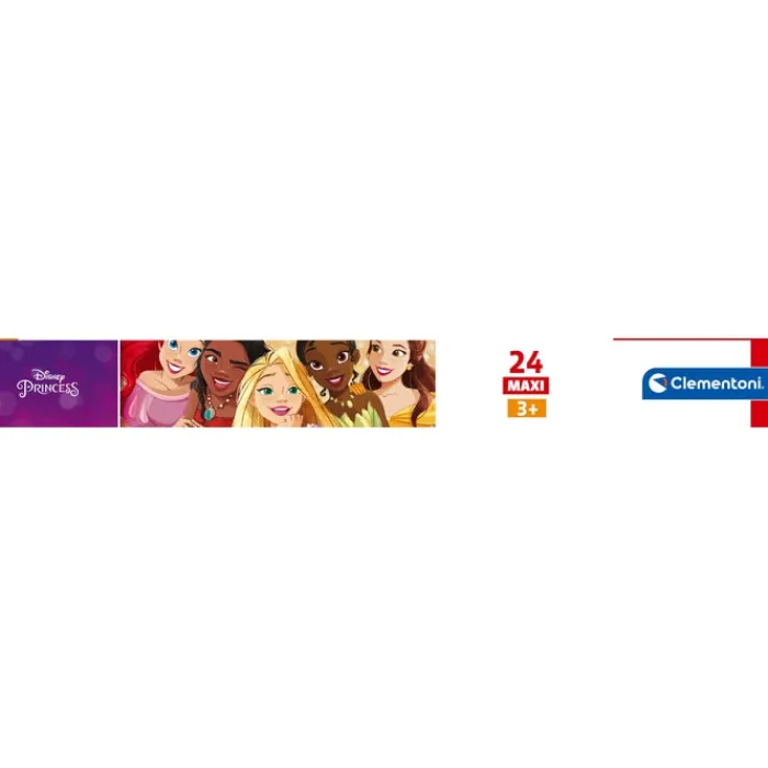 Clementoni Cartes|Princesses Disney|Disney Princess - 24 pièces