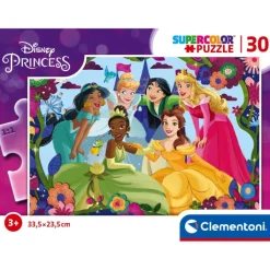 Clementoni Cartes|Princesses Disney|Disney Princess - 30 pièces