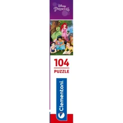 Clementoni Cartes|Princesses Disney|Disney Princess - 104 pièces
