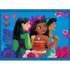 Clementoni Cartes|Princesses Disney|Disney Princess - 1x12 + 1x16 + 1x20 + 1x24 pièces