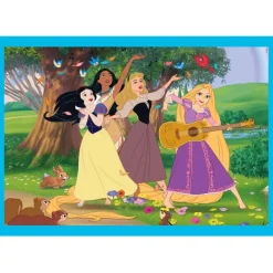 Clementoni Cartes|Princesses Disney|Disney Princess - 1x12 + 1x16 + 1x20 + 1x24 pièces