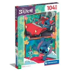 Clementoni Football|Personnages Disney|Disney Stitch - 104 pièces