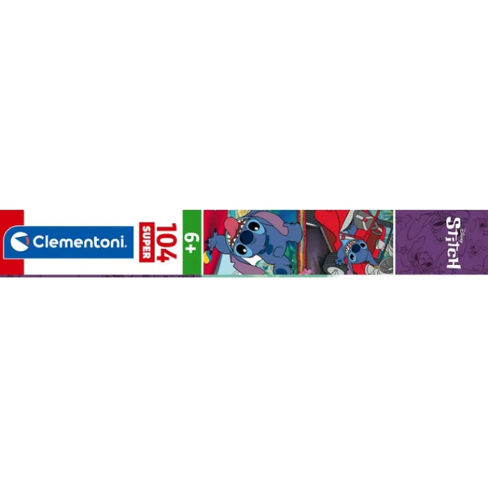 Clementoni Football|Personnages Disney|Disney Stitch - 104 pièces