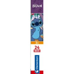 Clementoni Personnages Disney|Cartes|Disney Stitch - 24 pièces