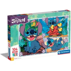 Clementoni Football|Personnages Disney|Disney Stitch - 104 pièces