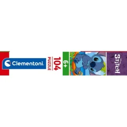 Clementoni Cartes|Personnages Disney|Disney Stitch - 104 pièces