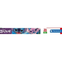 Clementoni Football|Personnages Disney|Disney Stitch - 104 pièces