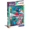 Clementoni Cartes|Personnages Disney|Disney Stitch - 2x20 pièces