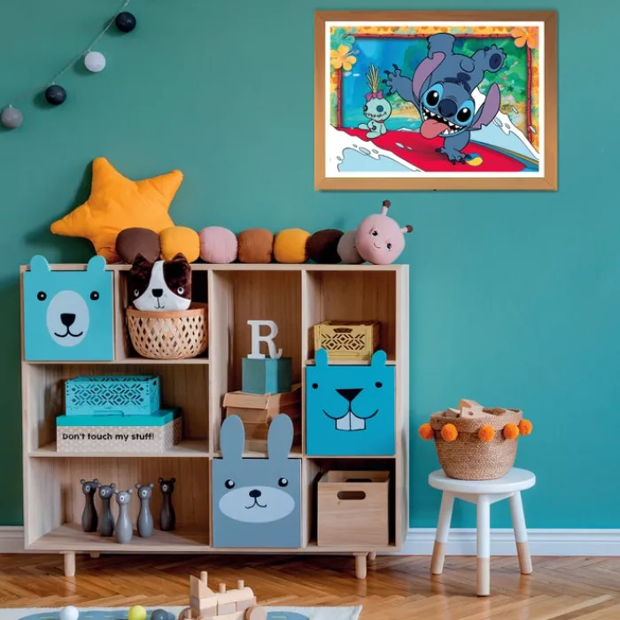 Clementoni Cartes|Personnages Disney|Disney Stitch - 2x20 pièces