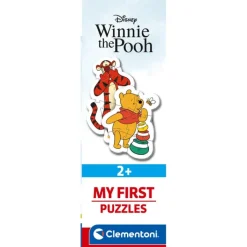 Clementoni Cartes|Personnages Disney|Disney Winnie The Pooh - 1x3 + 1x6 + 1x9 + 1x12 pièces