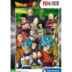 Clementoni Cartes|Autres Personnages|Dragonball - 104 pièces