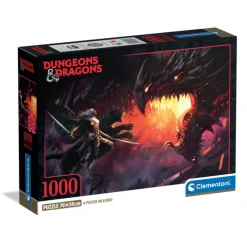 Clementoni Football|Vintage|Dungeons&Dragons - 1000 pièces