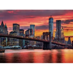 Clementoni Football|Vintage|East River At Dusk - 1500 pièces