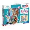 Clementoni Mémo|Edukit 4 en 1 - Disney Classic