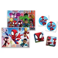 Clementoni Les Formes Et Les Couleurs|Edukit 4 en 1 - Spidey
