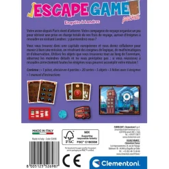 Clementoni Escape Game|Escape Game - Enquête à Londres
