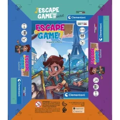 Clementoni Escape Game|Escape Game - Enquête à Paris