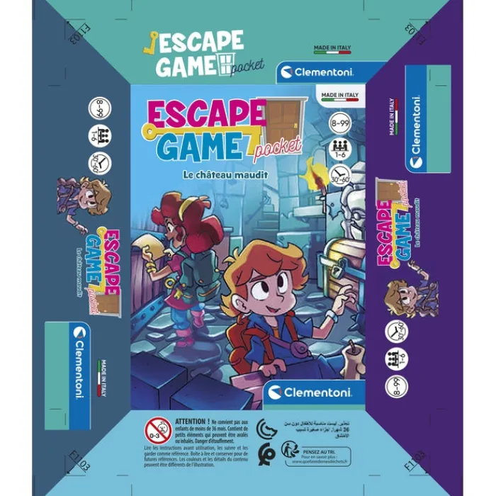 Clementoni Jeux Modernes|Escape Game - Le château maudit