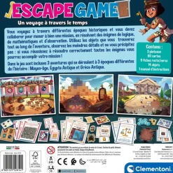 Clementoni Escape Game|Escape Game - Un voyage à travers le temps