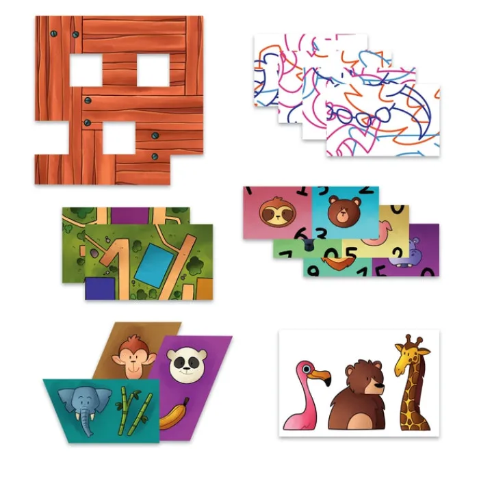 Clementoni Escape Game|Escape Game Pocket Junior - Zoo & Pirates