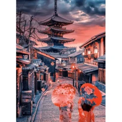 Clementoni Football|Vintage|Evening In Kyoto - 500 pièces