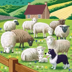 Clementoni Cartes|Animaux|Farm Moments - 3x48 pièces