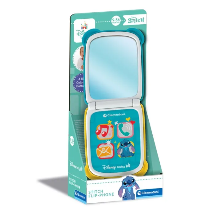 Clementoni Jouets Musicaux|Flip Phone - Stitch