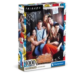 Clementoni Football|Vintage|Friends - 1000 pièces