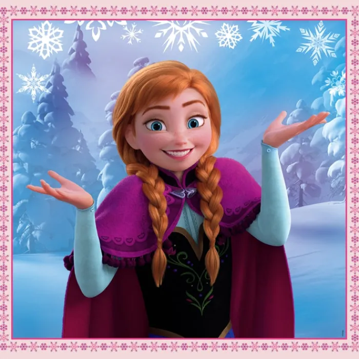 Clementoni Cartes|Princesses Disney|Frozen - 3x48 pièces