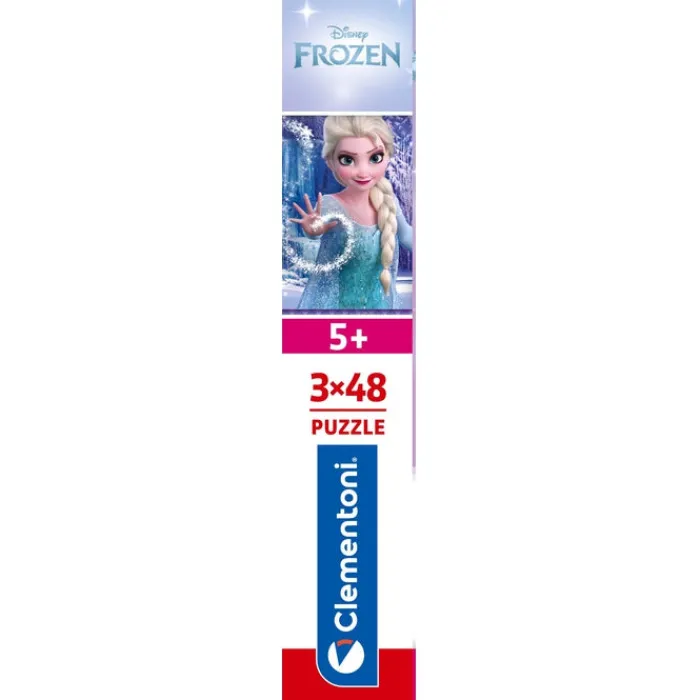Clementoni Cartes|Princesses Disney|Frozen - 3x48 pièces