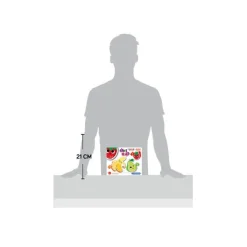 Clementoni Cartes|Illustrations|Fruits - 1x3 + 1x6 + 1x9 + 1x12 pièces