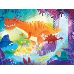 Clementoni Cartes|Illustrations|Funny Dinos - 20 pièces