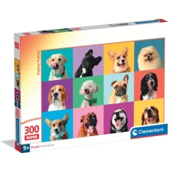 Clementoni Cartes|Animaux|Funny Faces - 300 pièces